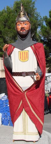 Rey Jaume I, El Conquistador, el Gigante de Calvi.