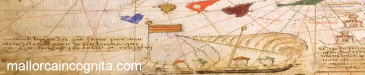 Jaume Ferrer's ship from the Catalan Atlas